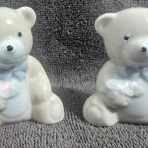 Vintage Teddy Bear Salt & Pepper Shakers